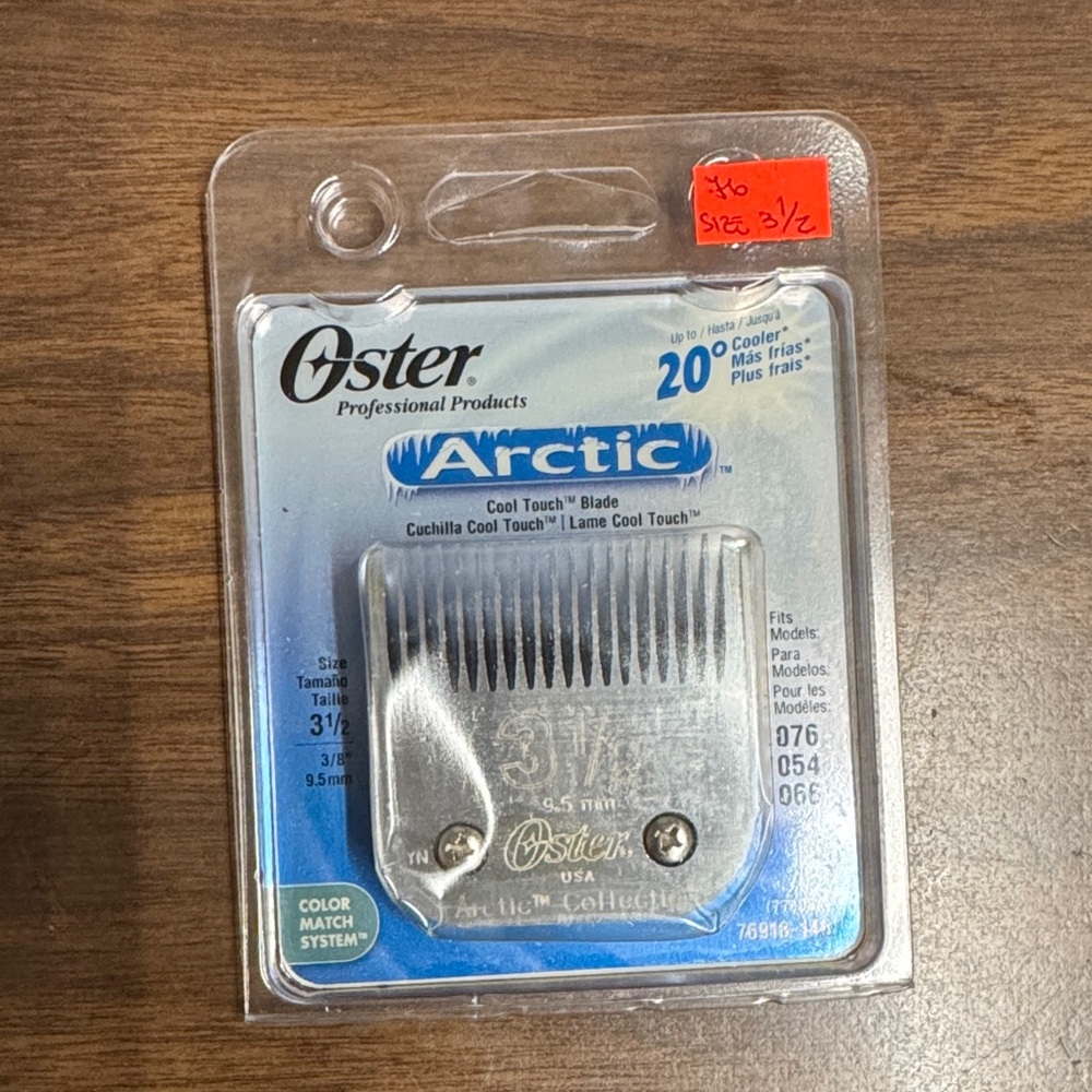Oster Arctic Cool Touch Blade in Silver